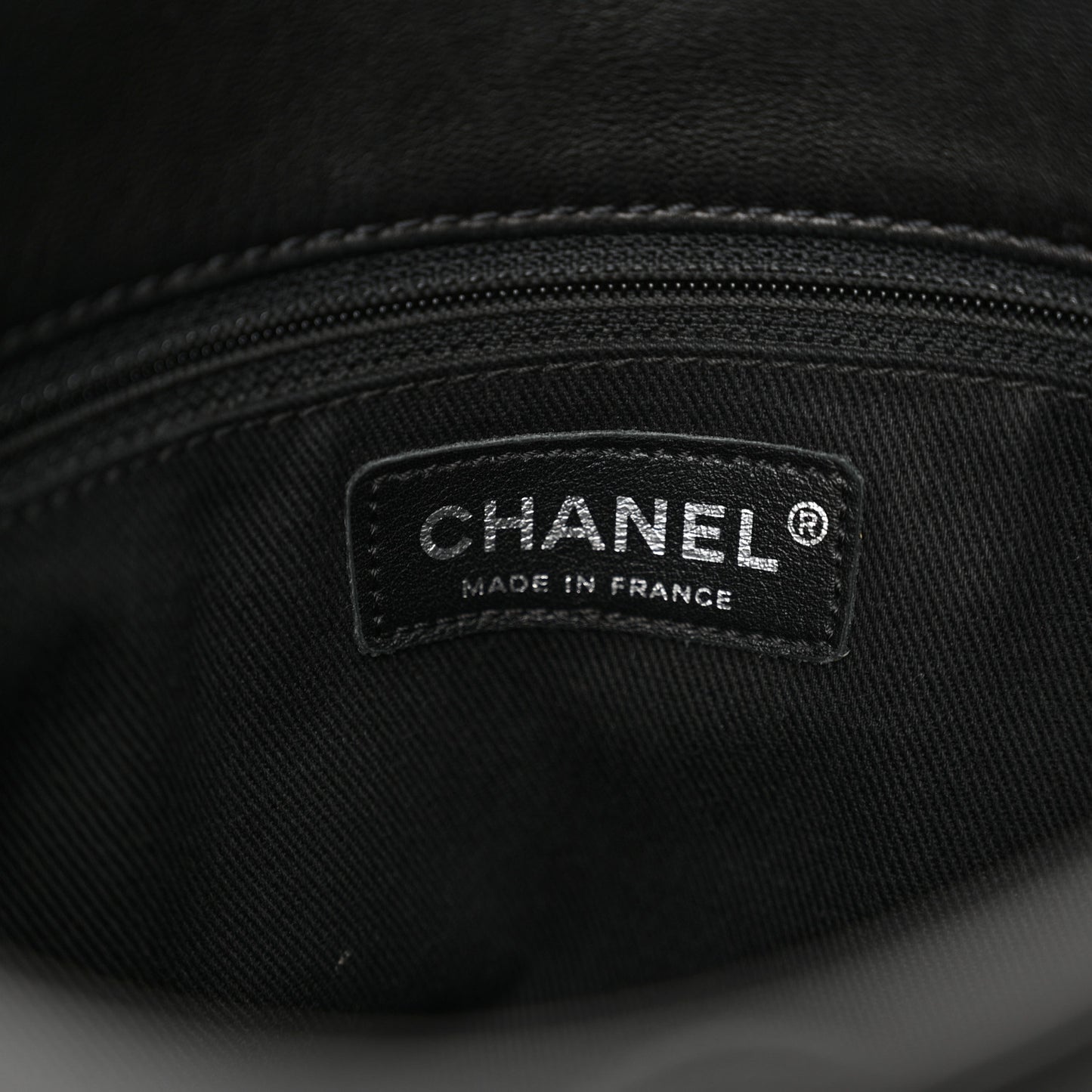 Lambskin Small Sharpei Shoulder Bag Black