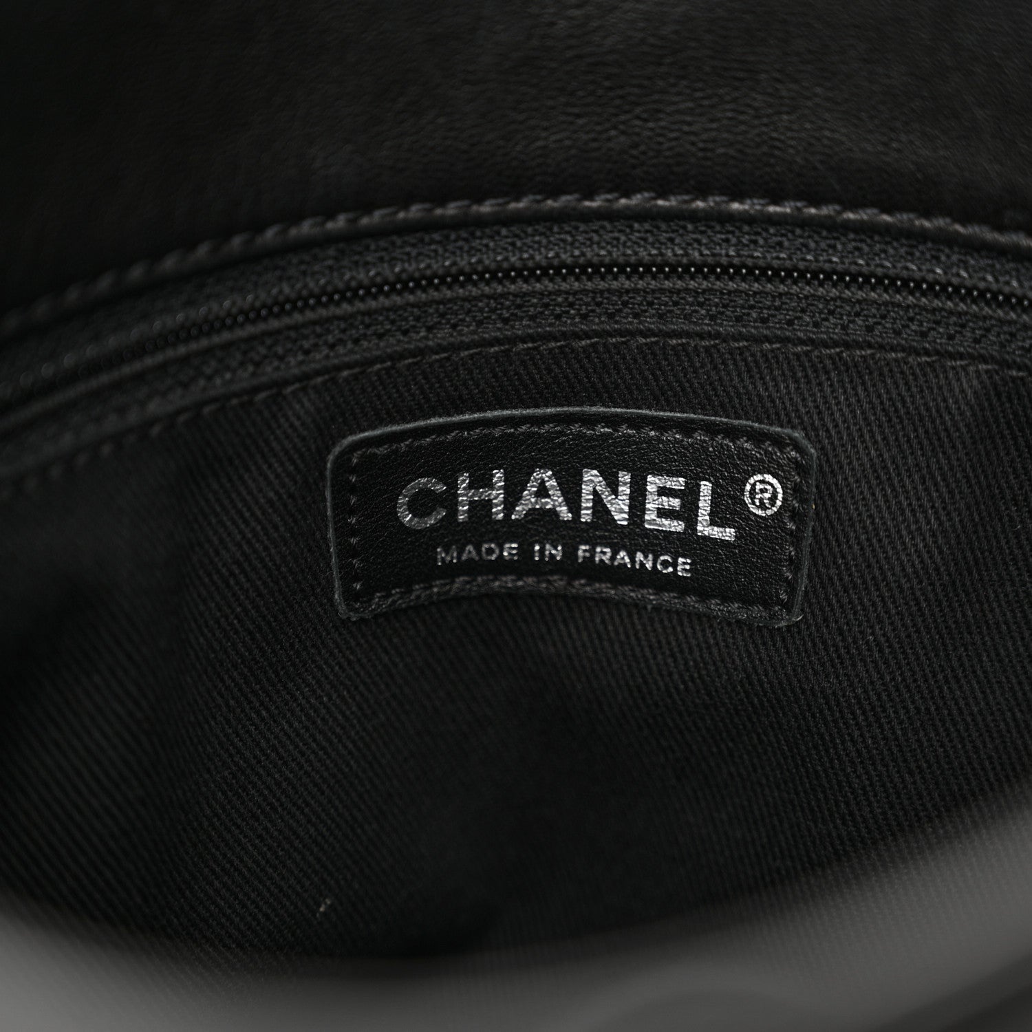 Chanel Lambskin Small Sharpei Shoulder Bag Black 6 of 10