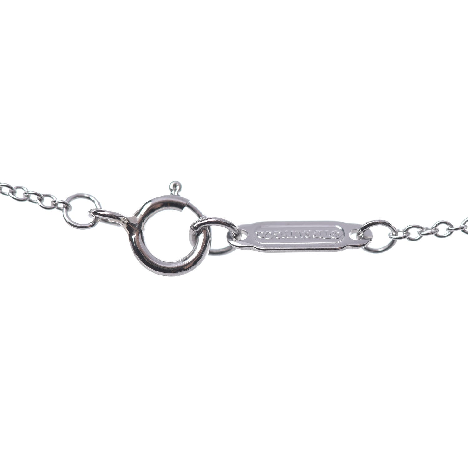 Tiffany Platinum Diamond Mini Paper Flowers Pendant Necklace 5 of 6
