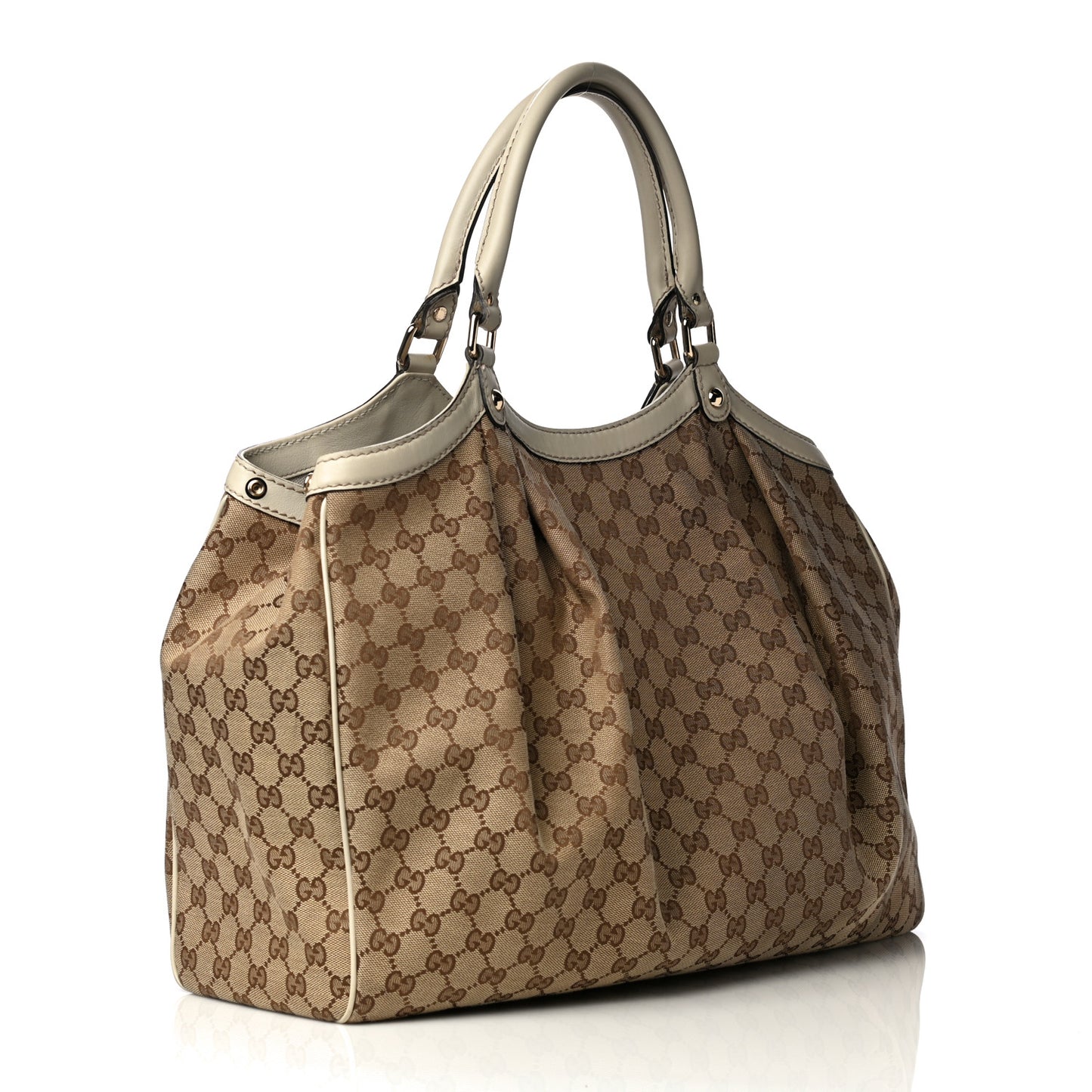 Monogram Large Sukey Tote Off White