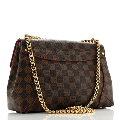 Louis Vuitton Damier Ebene Caissa Clutch Cherry 3 of 14
