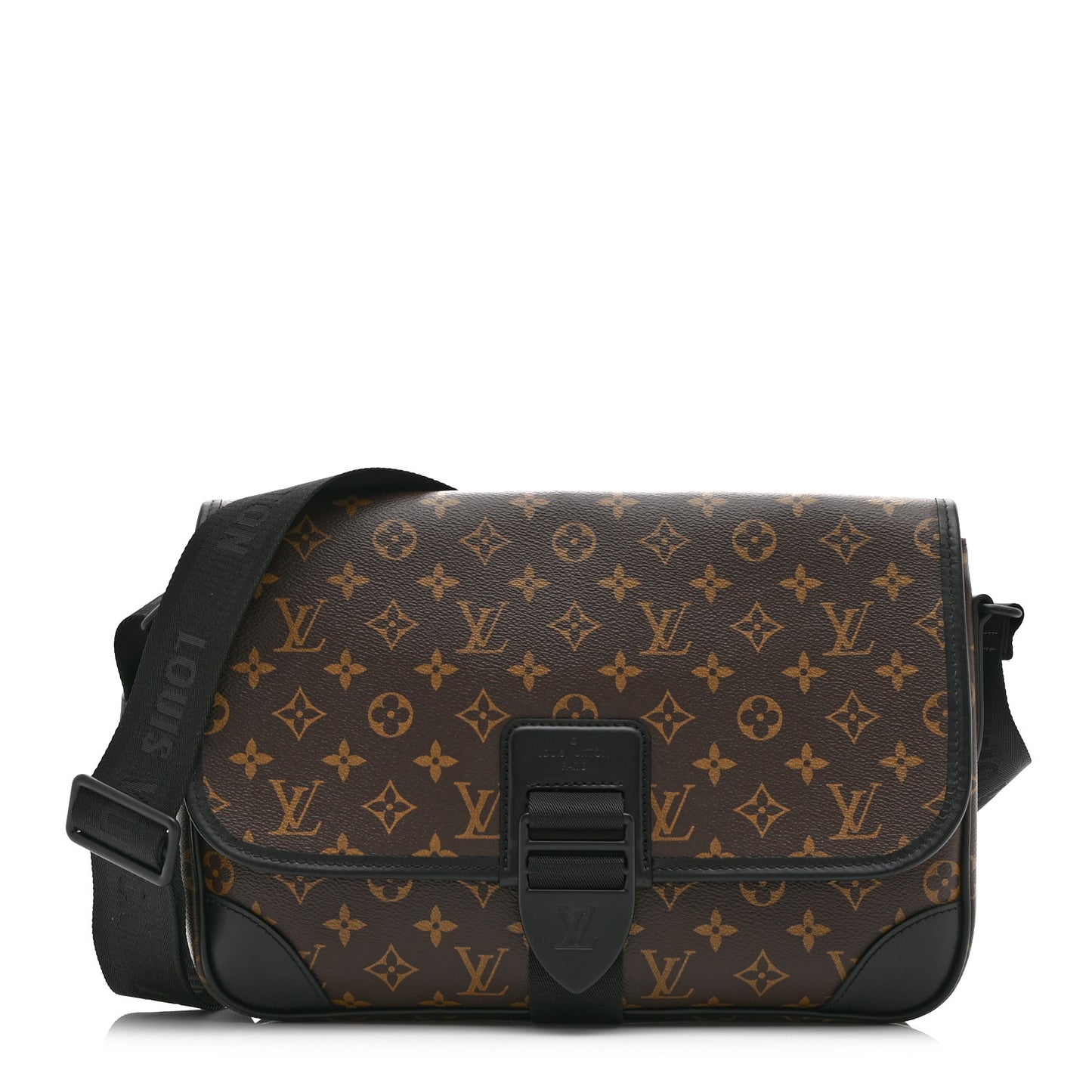 Monogram Macassar Archy Messenger MM