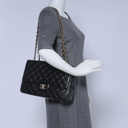 Chanel Lambskin Jumbo Single Flap Black 2 of 8