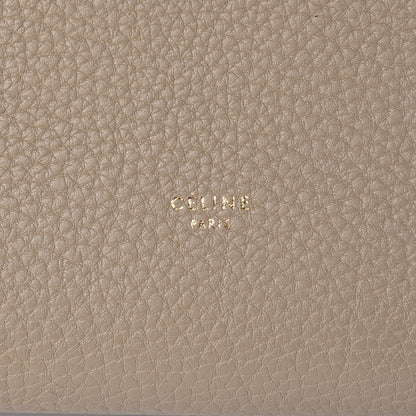 Celine Crisped Calfskin Medium Tie Knot Tote Light Taupe 8 of 14