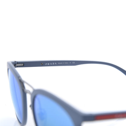 Prada Acetate Sunglasses SPS 04S Blue Spec 6 of 9