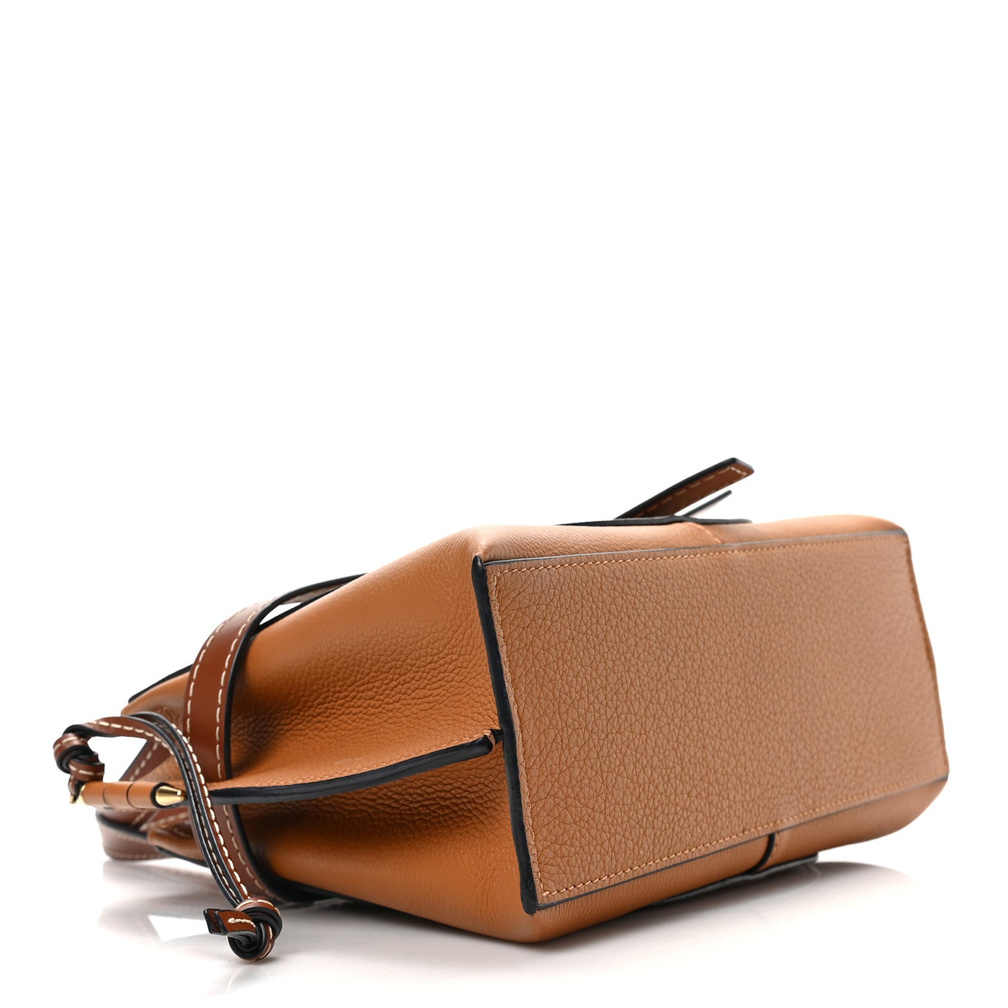 Calfskin Mini Gate Tote Caramel