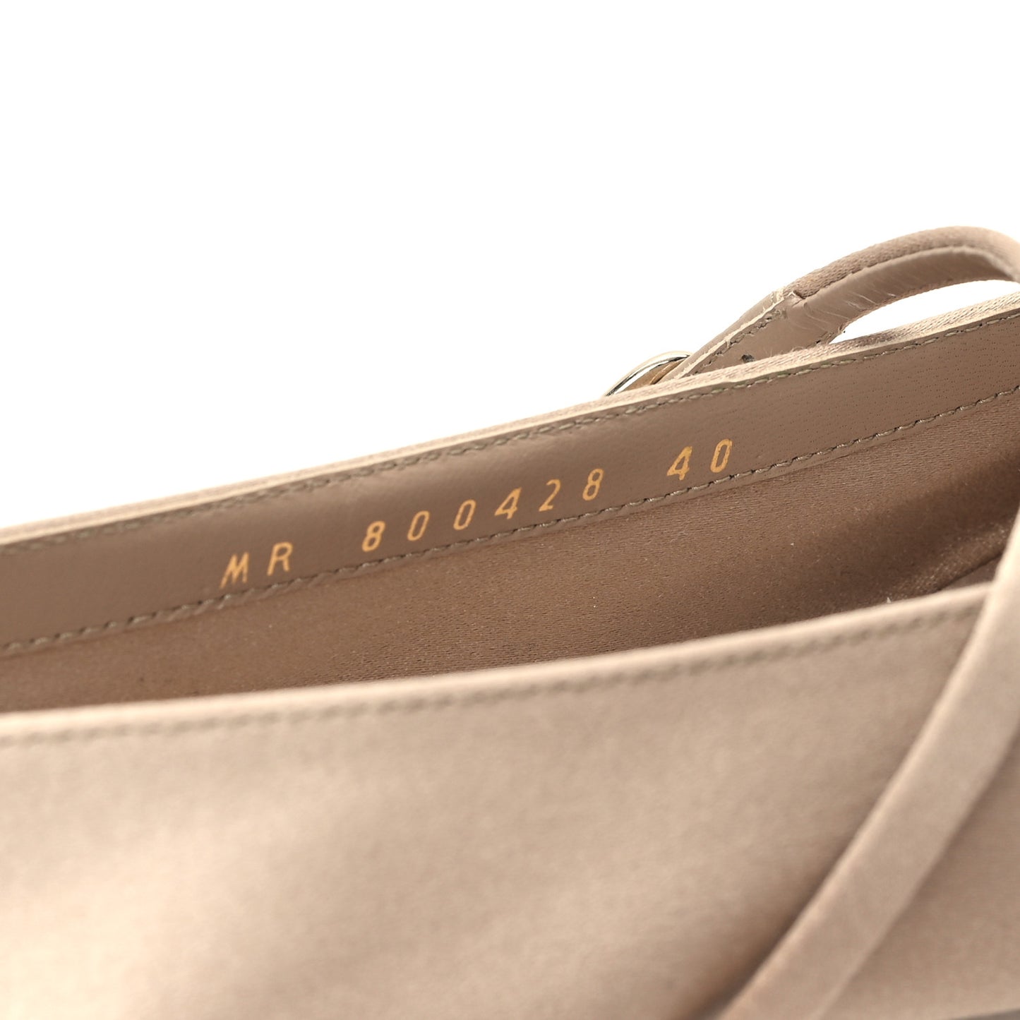 Satin Gio Ballet Flats 40 Partridge Pink