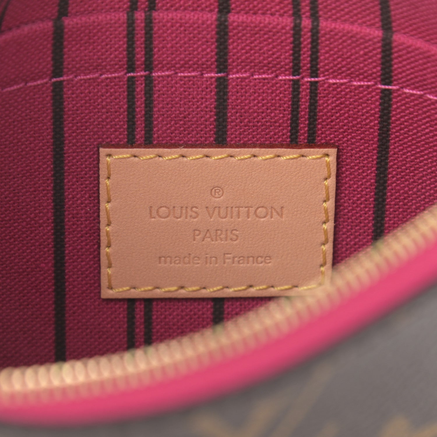 Louis Vuitton Monogram Neverfull PM Pochette Pivoine 6 of 7