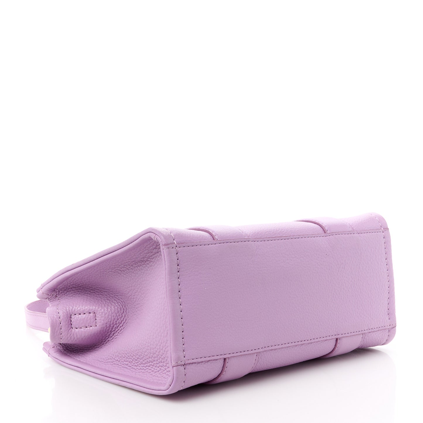Grained Calfskin Small The Tote Bag Regal Orchid