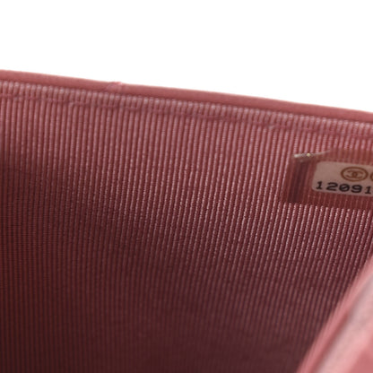 Chanel Lambskin Quilted Wallet On Chain WOC Pink 9 of 11