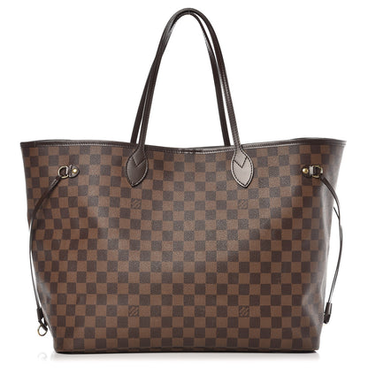 Louis Vuitton Damier Ebene Neverfull GM 1 of 9
