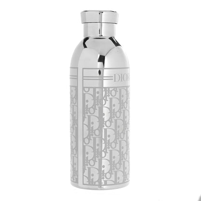 Christian Dior Oblique Stainless Steel Aqua Bottle Platinum 3 of 6