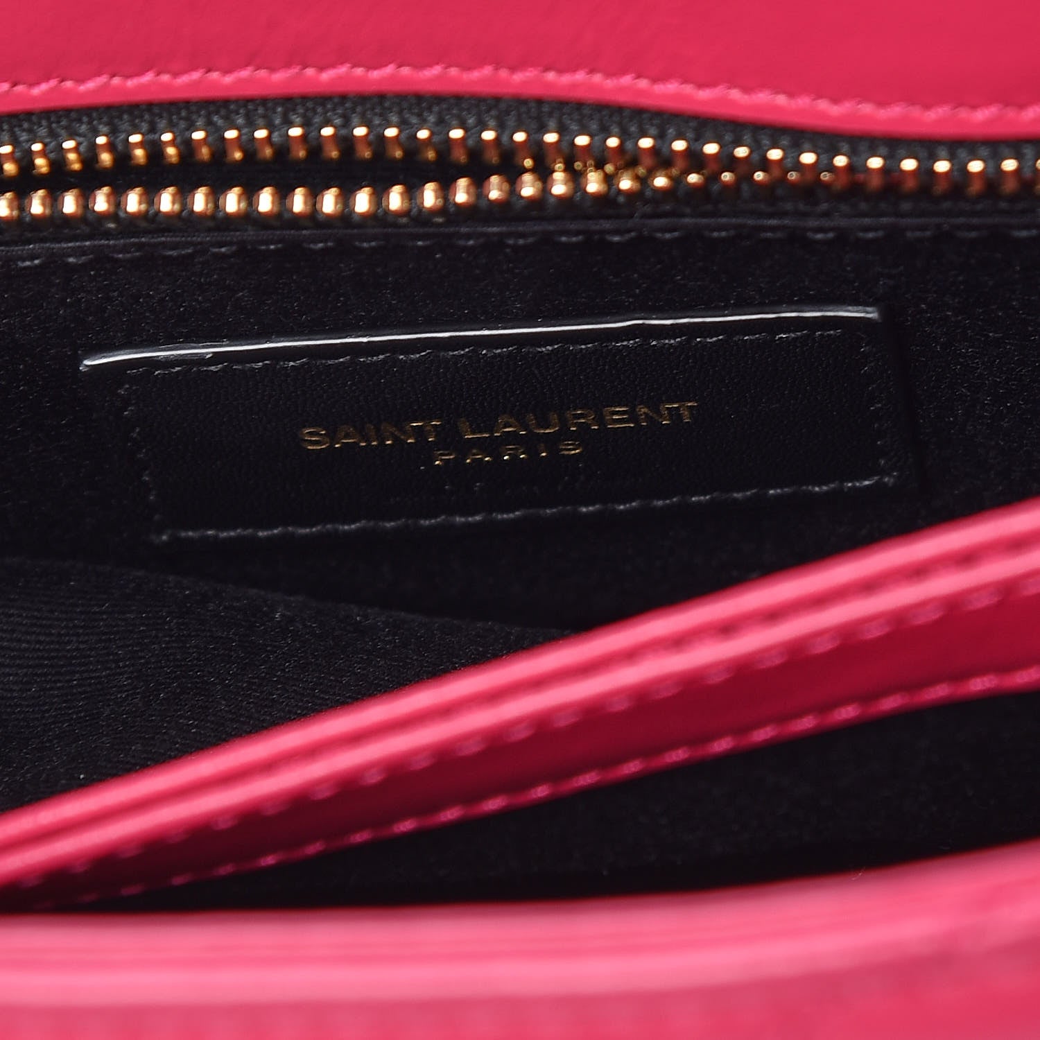 Saint Laurent Calfskin Y Quilted Monogram Toy Loulou Crossbody Bag Freesia 9 of 10