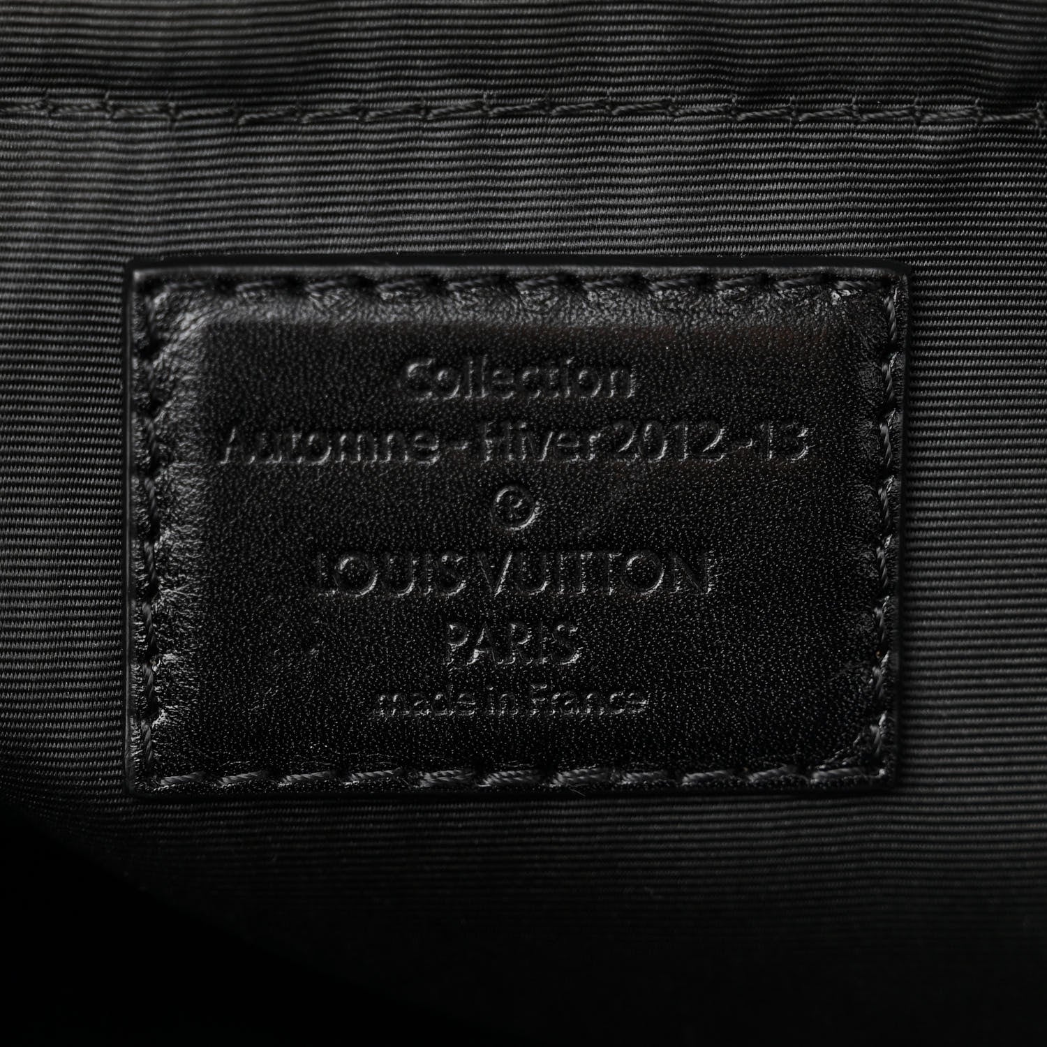 Louis Vuitton Jacquard Velvet Leopard Print Stephen Sprouse North South Bag Black 8 of 10