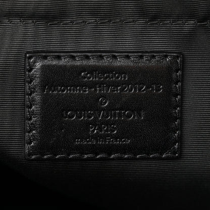 Louis Vuitton Jacquard Velvet Leopard Print Stephen Sprouse North South Bag Black 8 of 10