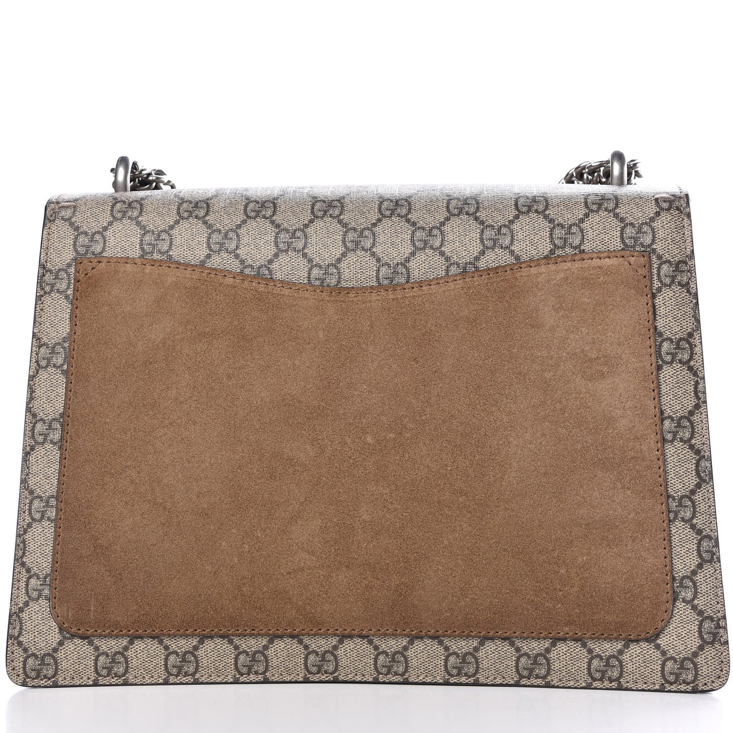 GG Supreme Monogram Medium Dionysus Shoulder Bag Taupe