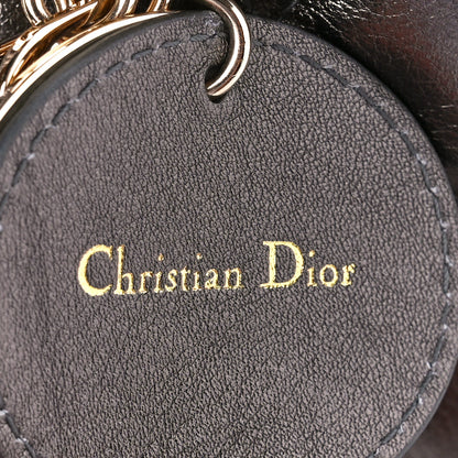 Christian Dior Lambskin Cannage Small My ABCDior Lady Dior Metallic Grey 8 of 12