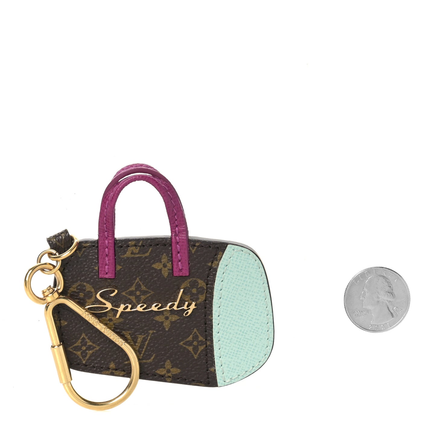 Monogram Speedy Bag Charm Key Holder