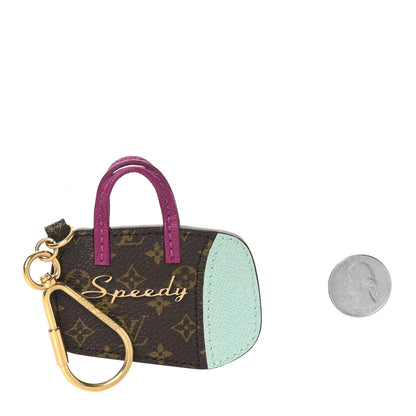 Louis Vuitton Monogram Speedy Bag Charm Key Holder 2 of 3