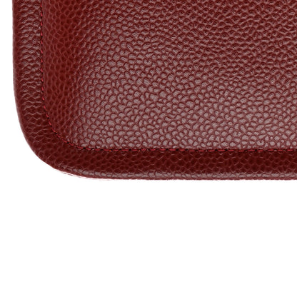 Chanel Caviar Medium Timeless CC Flap Dark Red 12 of 13