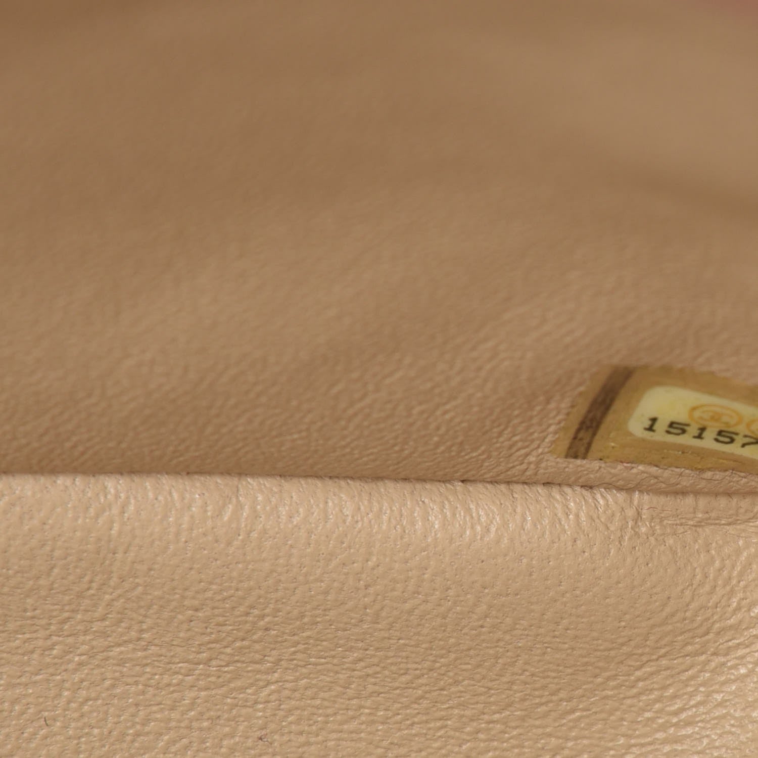 Chanel Lambskin Quilted Jumbo Double Flap Beige Clair 7 of 8