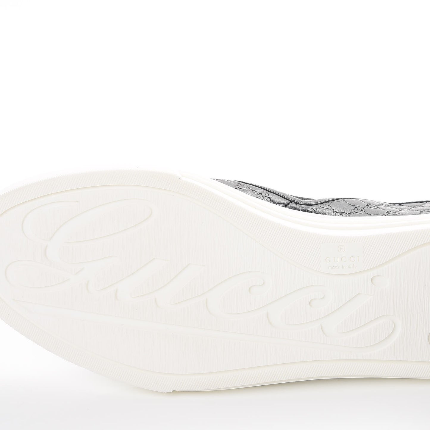 Microguccissima Slip On Sneakers 38.5 Black