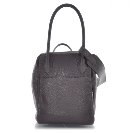 Hermes Taurillon Clemence Lindy 30 Prune 4 of 10