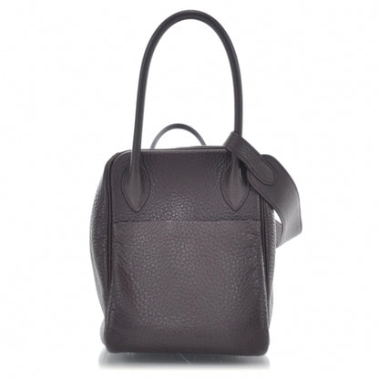 Hermes Taurillon Clemence Lindy 30 Prune 4 of 10