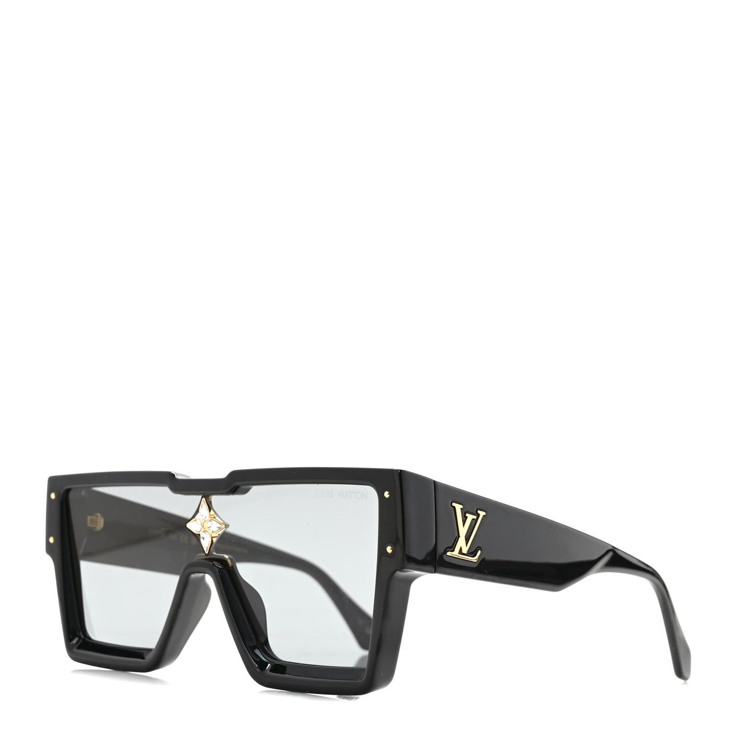 Acetate Cyclone Sunglasses Z1578E Black
