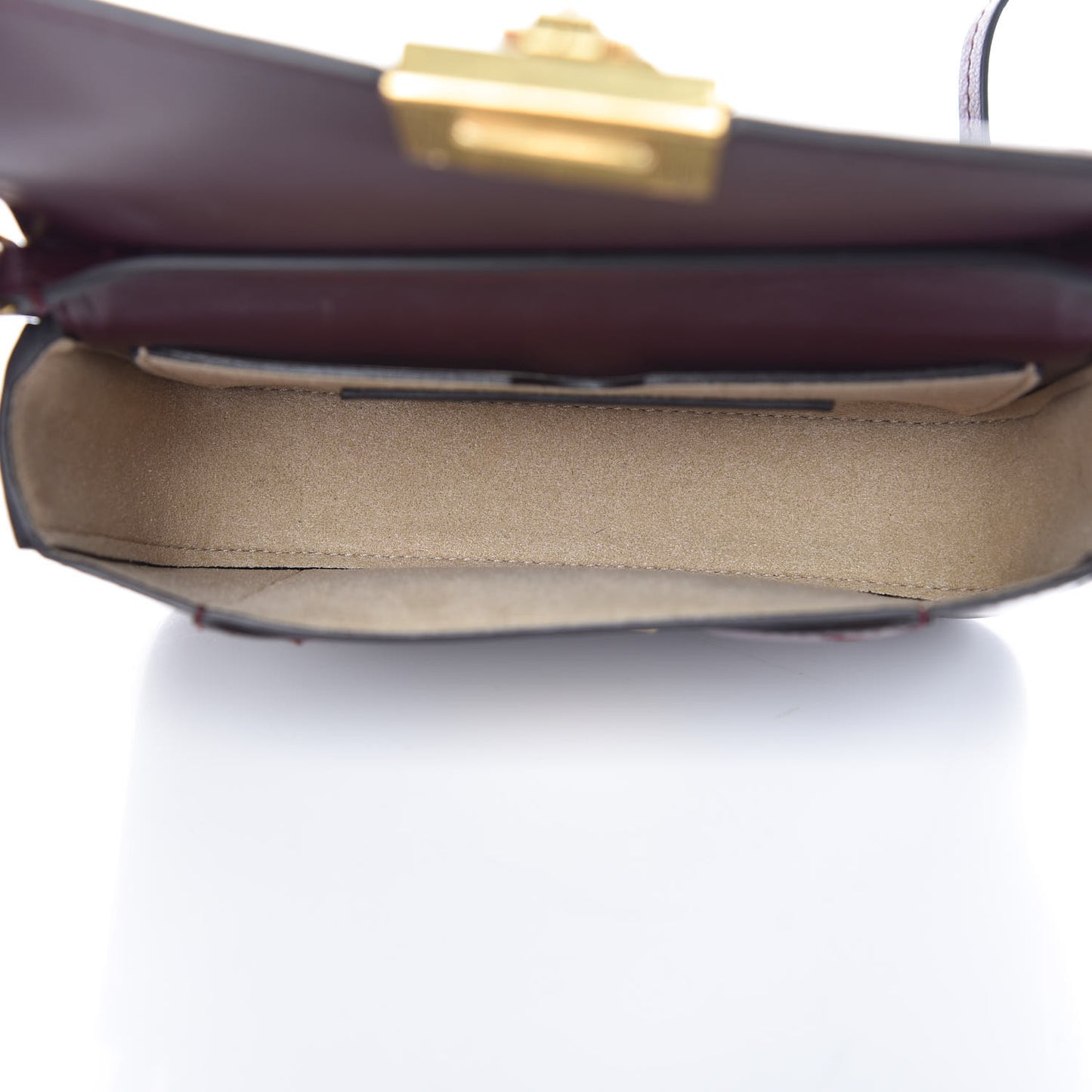 Goatskin Quilted GV3 Mini Pocket Convertible Bag Aubergine