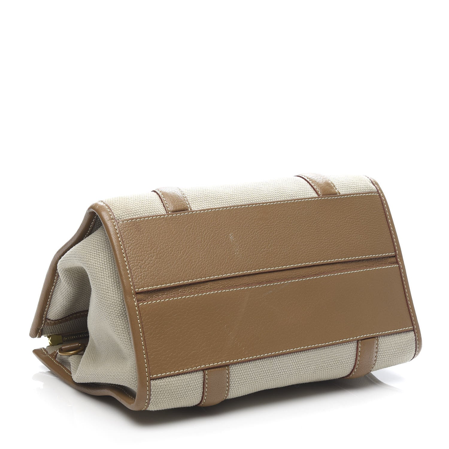 Louis Vuitton Toile Trianon Sac Neverfull Weekender 30 Beige 4 of 12