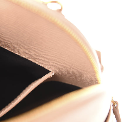 Balenciaga Signature Grained Calfskin Logo S Ville Top Handle Bag Nude Beige White 8 of 12