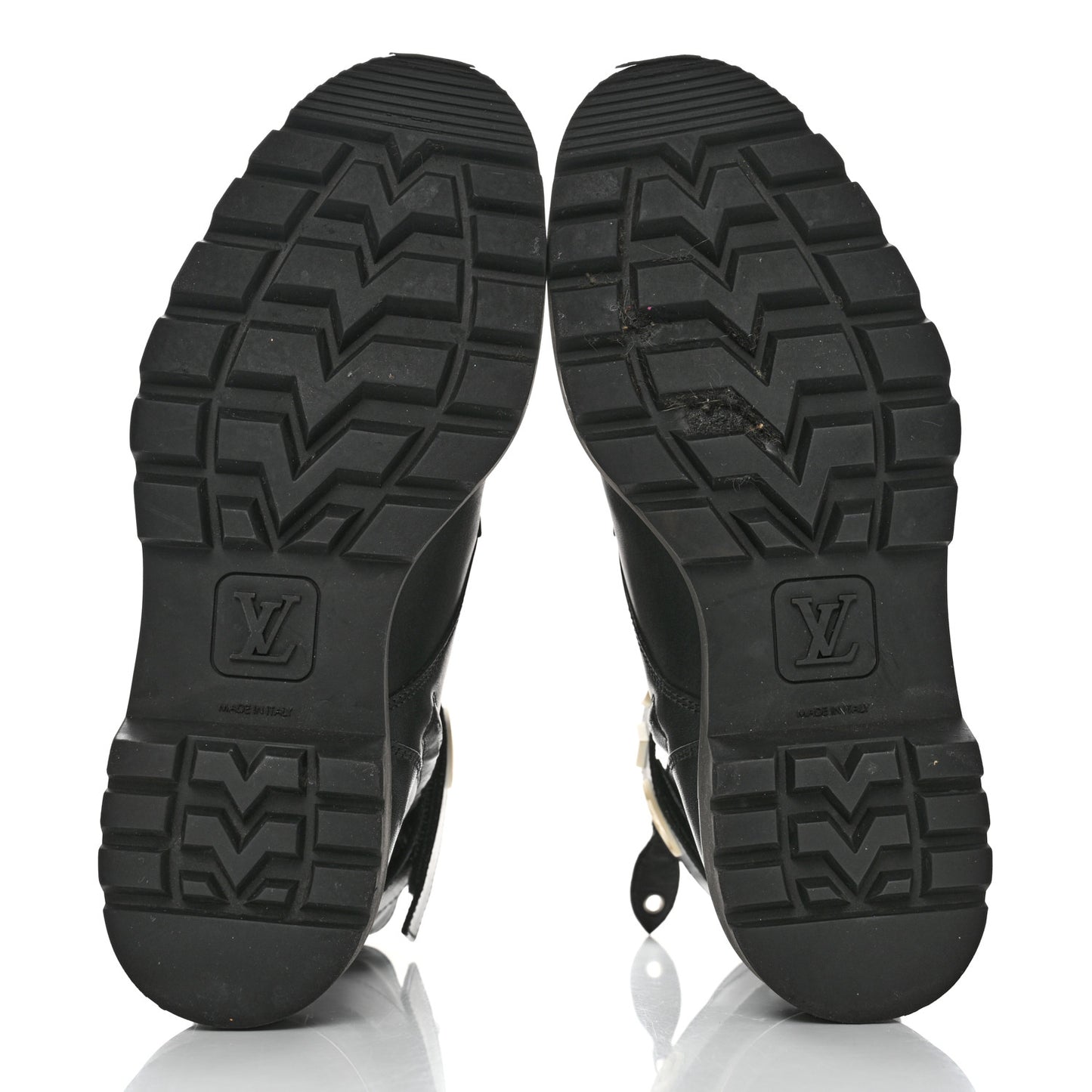 Calfskin Territory Flat Ranger Boots 37.5 Black