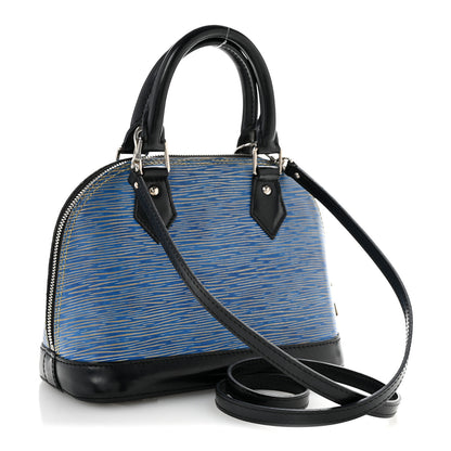 Louis Vuitton Epi Alma BB Denim Light 3 of 16