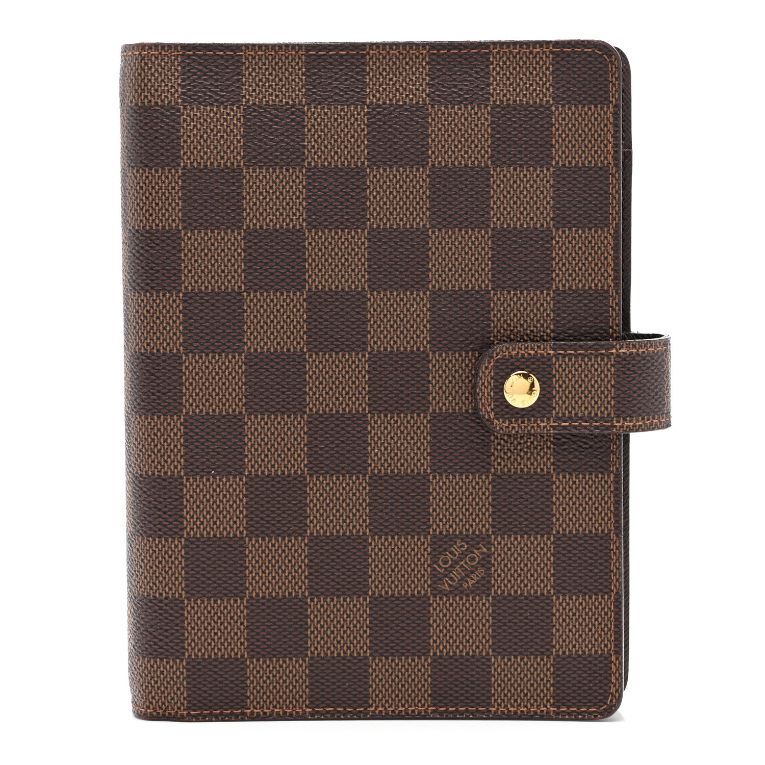Louis Vuitton Damier Ebene Medium Ring Agenda Cover 1 of 8