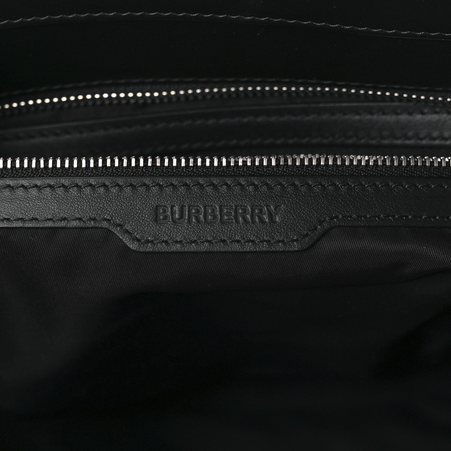 Burberry Nylon Logo Tote Medium Blue 6 of 13