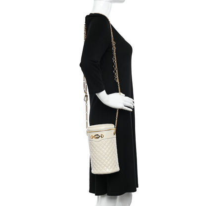 Gucci Calfskin Trapuntata Zumi Belt Bag Off White 3 of 10
