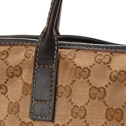 Gucci Monogram Large New Britt Tote Brown 13 of 15