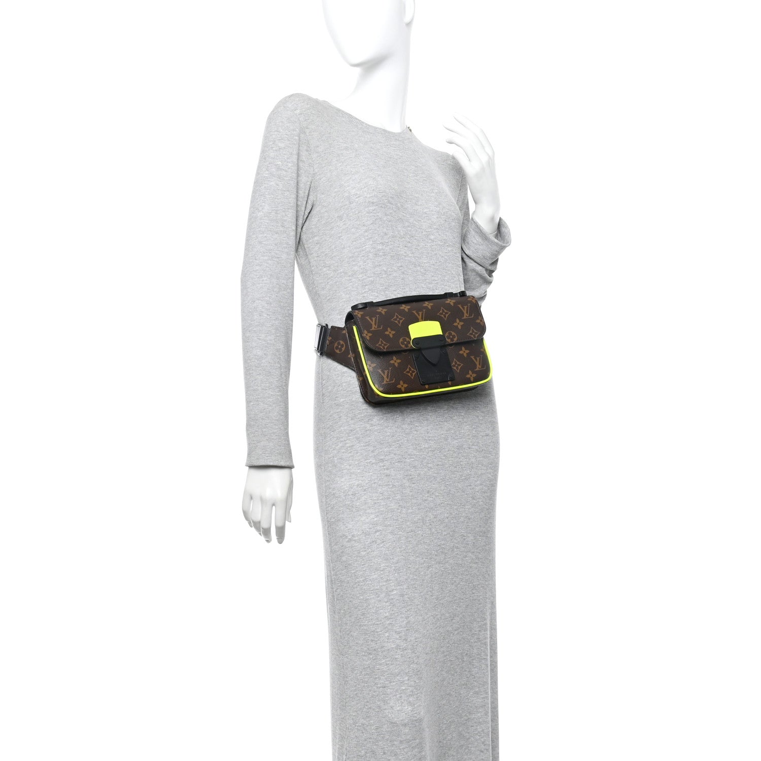 Louis Vuitton Monogram S Lock Sling Bag Florescent 2 of 9