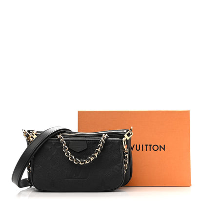 Louis Vuitton Empreinte Monogram Giant Multi Pochette Accessories Black 11 of 11