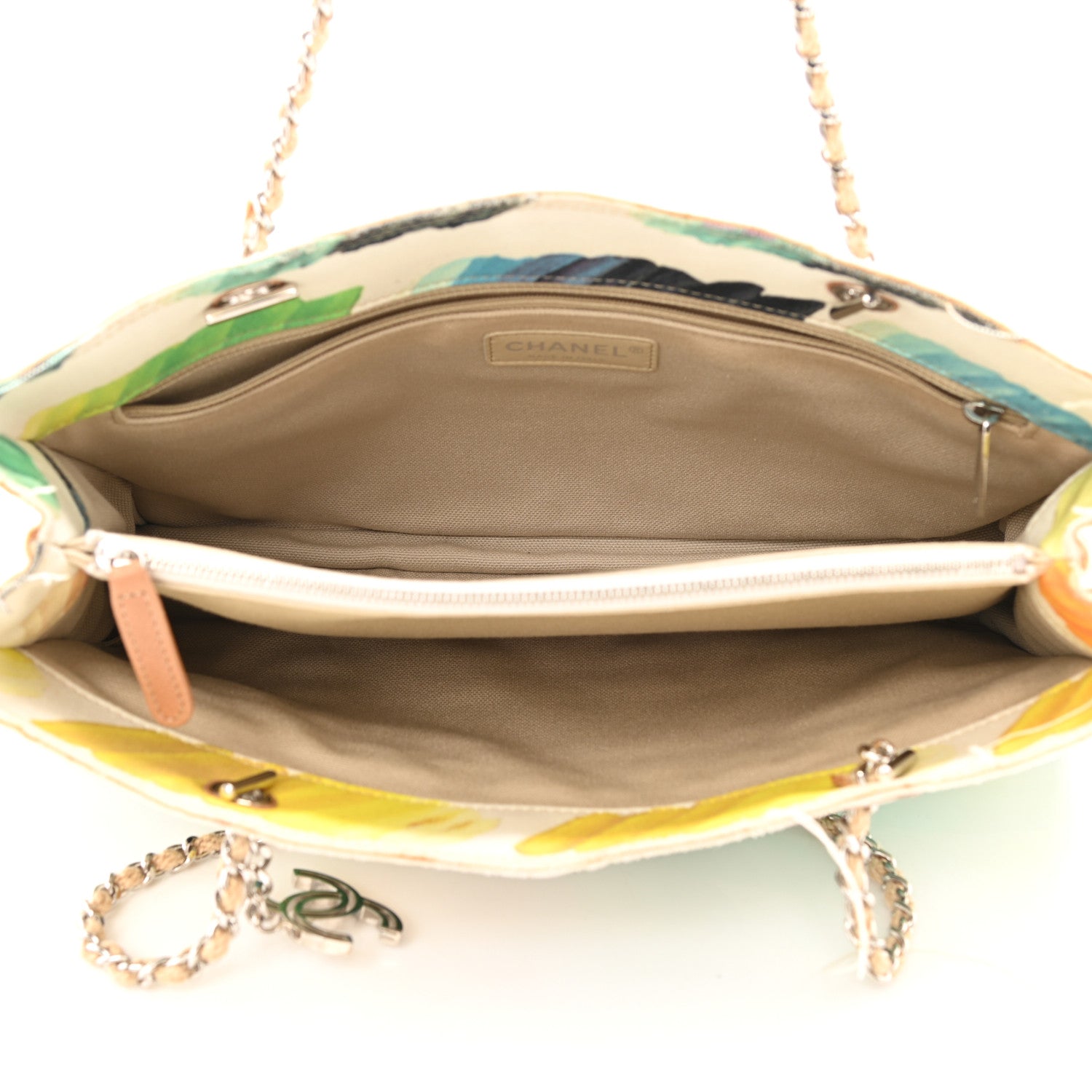 Chanel Canvas Colorama Tote Multicolor 5 of 11