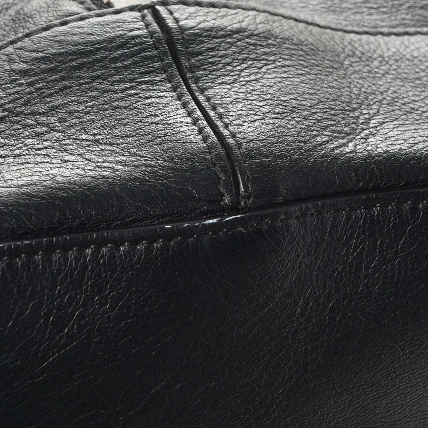 Balenciaga Veau Papier Classic Hardware Drop Bucket Bag Nero Black 10 of 10
