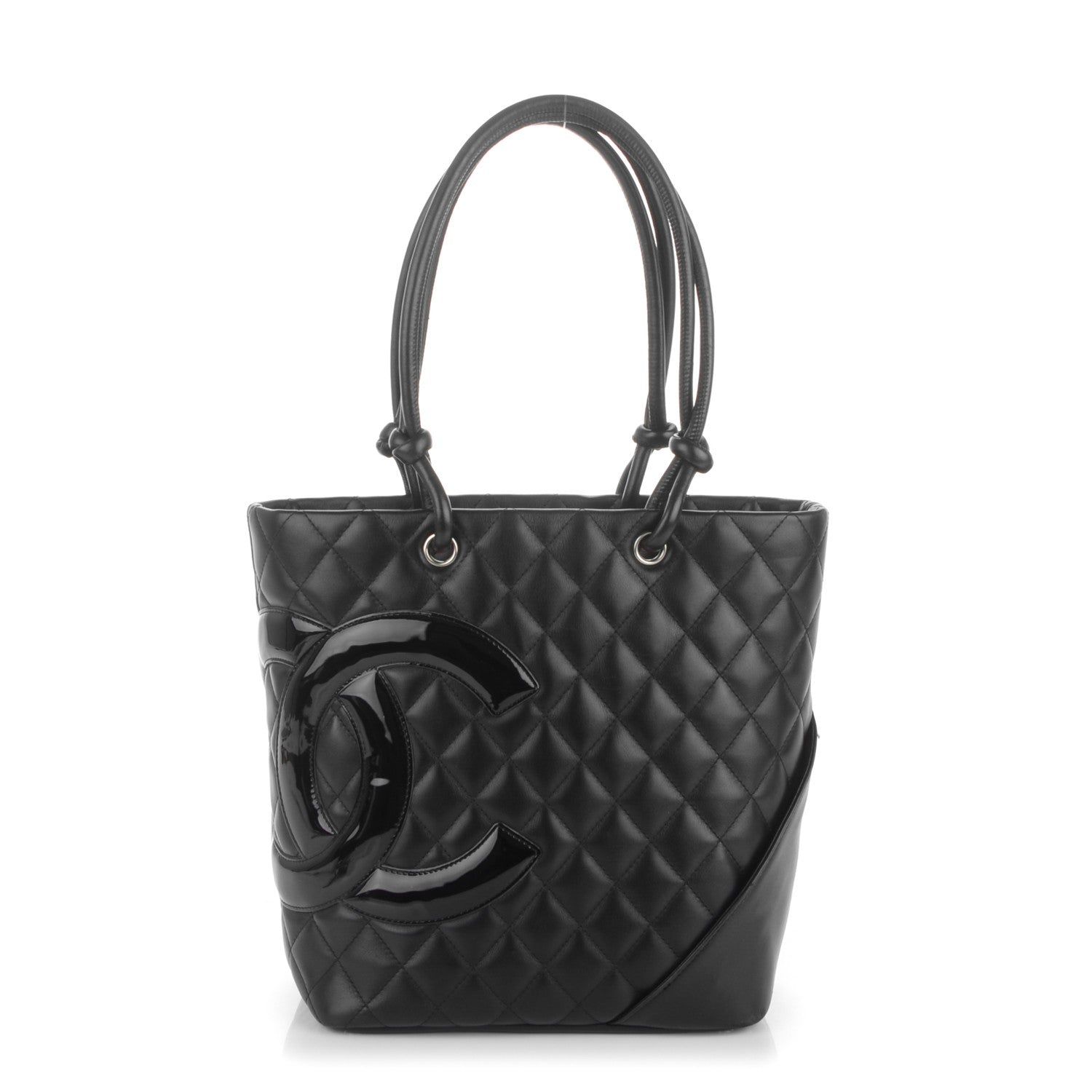 Chanel Calfskin Quilted Medium Cambon Tote Black 1 of 7
