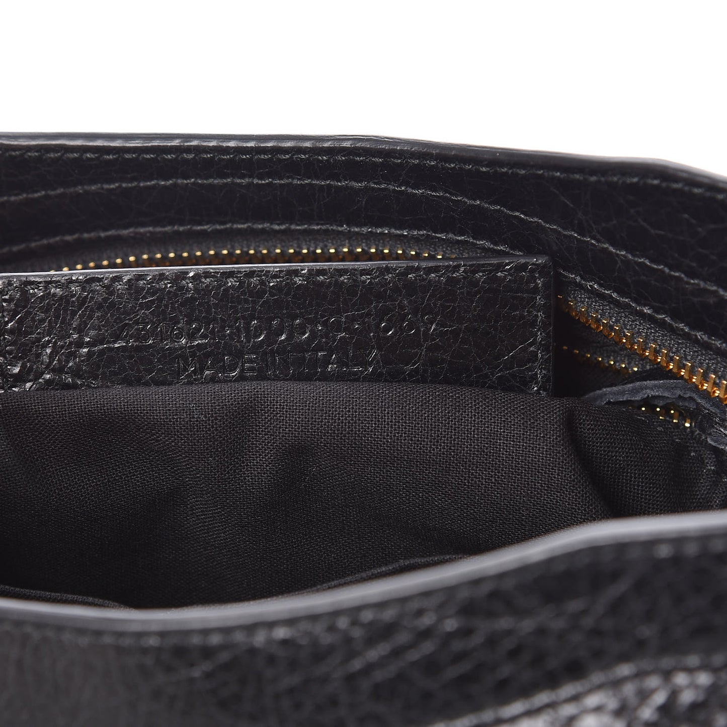 Agneau Classic Gold Hardware S City Black
