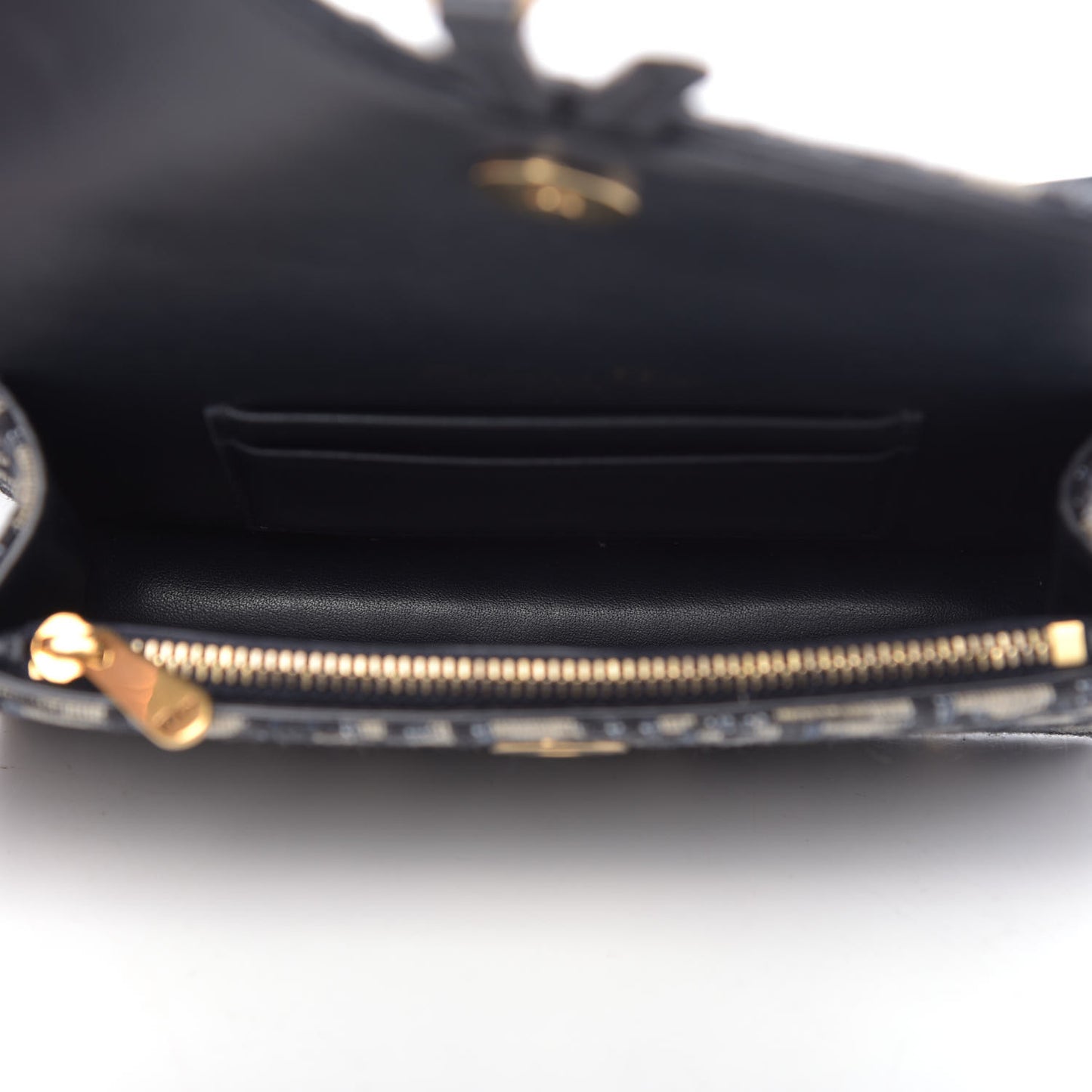 Oblique Saddle Belt Bag Blue