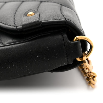 Louis Vuitton Calfskin New Wave Chain Pochette Black 10 of 10