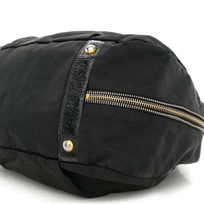Prada Tessuto Nylon Spazzolato Tote Black 11 of 16