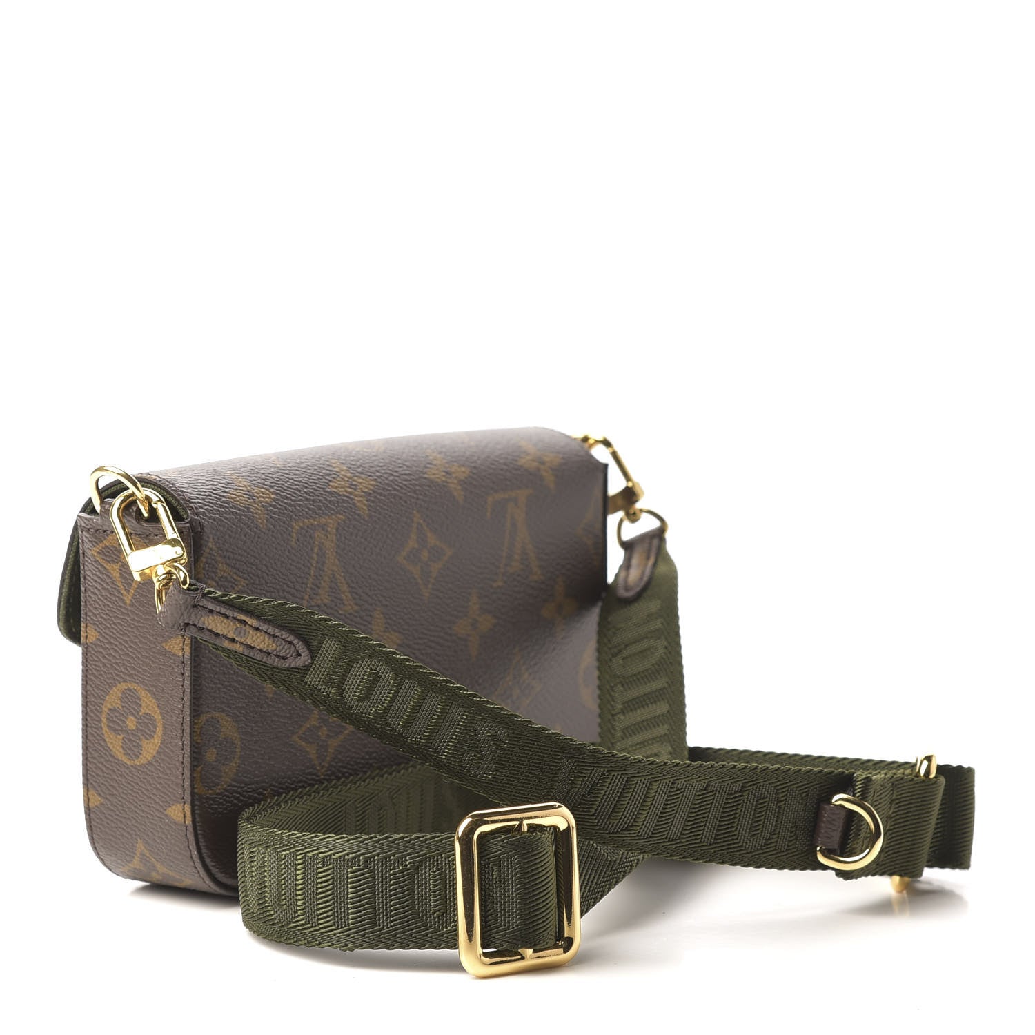 Louis Vuitton Monogram Felicie Strap & Go Kaki 2 of 8