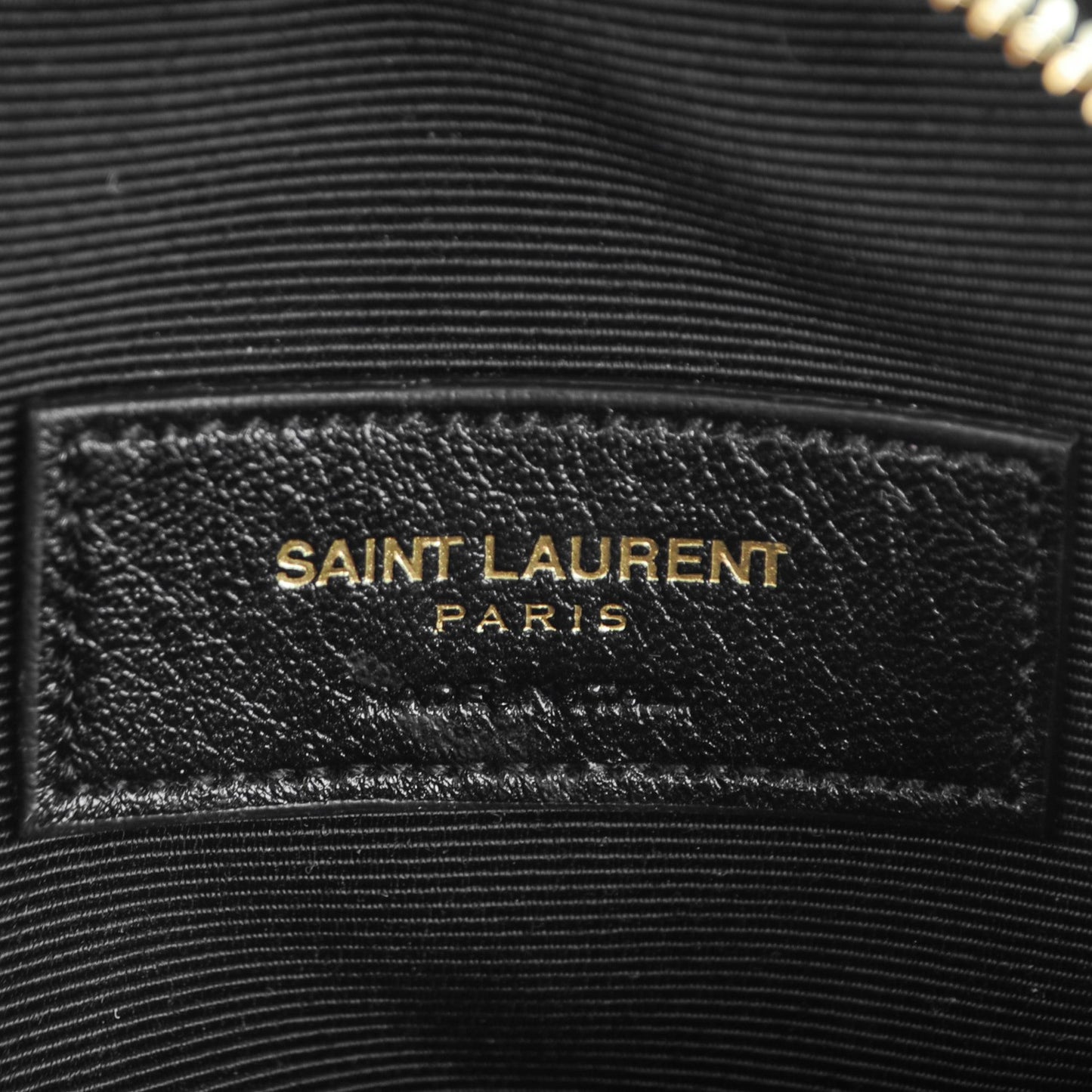 Calfskin Matelasse Small Monogram Bubble Crossbody Black