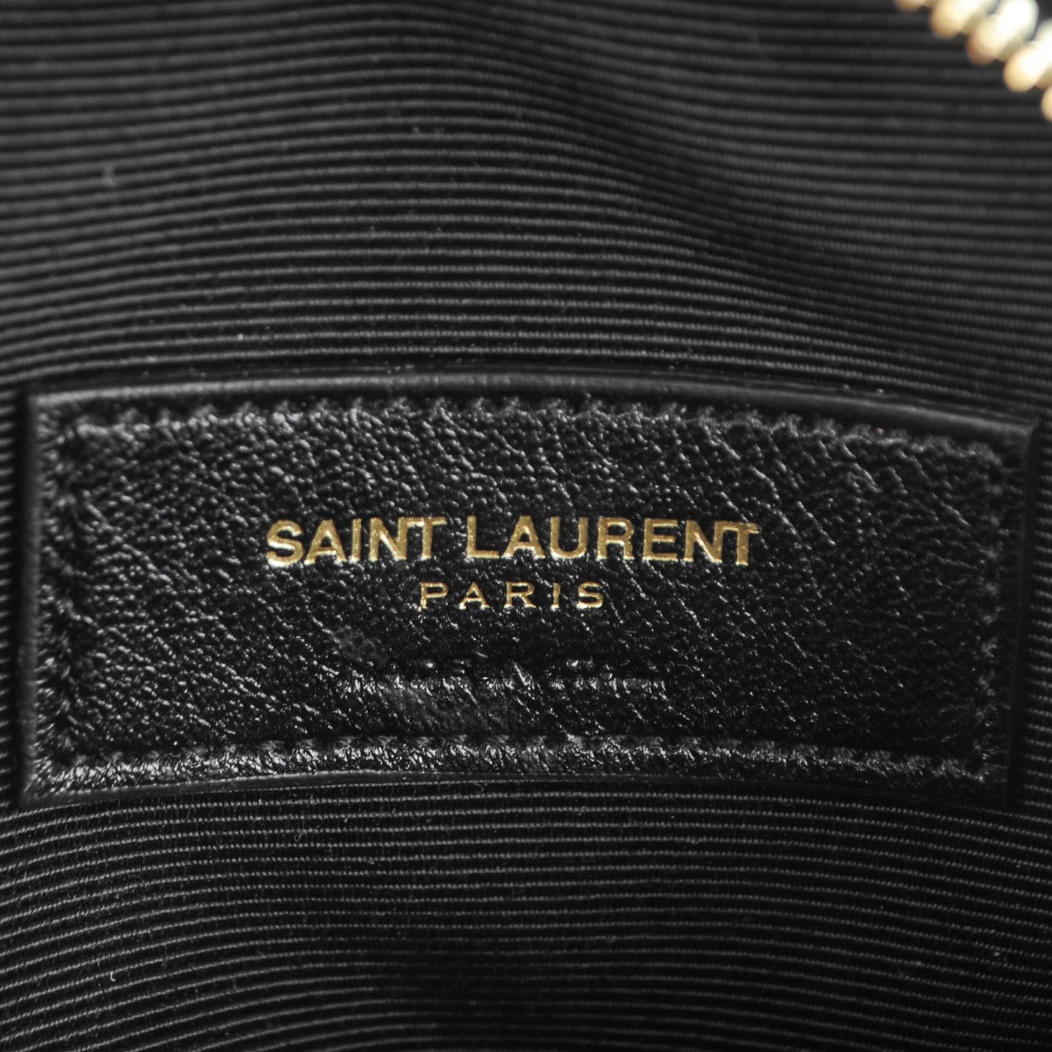 Saint Laurent Calfskin Matelasse Small Monogram Bubble Crossbody Black 6 of 7